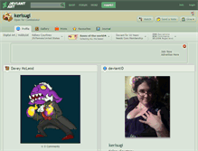 Tablet Screenshot of kerisugi.deviantart.com