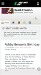 Mobile Screenshot of beast-freaks.deviantart.com