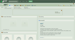 Desktop Screenshot of grglx7.deviantart.com