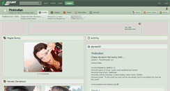 Desktop Screenshot of pinkindian.deviantart.com