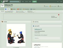 Tablet Screenshot of deikonan-fc.deviantart.com