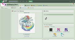 Desktop Screenshot of mylittlepony-fanz.deviantart.com