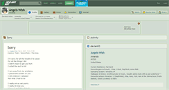 Desktop Screenshot of angels-wish.deviantart.com