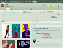 Tablet Screenshot of kaihin.deviantart.com