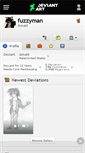 Mobile Screenshot of fuzzyman.deviantart.com