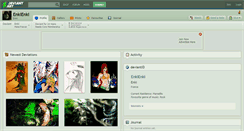 Desktop Screenshot of enkienki.deviantart.com