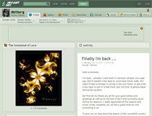 Tablet Screenshot of denise-g.deviantart.com