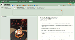 Desktop Screenshot of dieingcity.deviantart.com