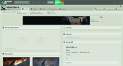 Desktop Screenshot of alicecullen-x.deviantart.com