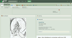 Desktop Screenshot of homefries.deviantart.com