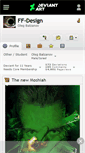 Mobile Screenshot of ff-design.deviantart.com