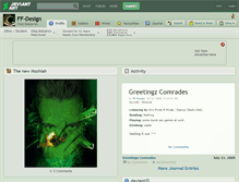 Tablet Screenshot of ff-design.deviantart.com