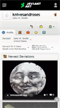 Mobile Screenshot of knivesandroses.deviantart.com