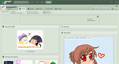 Desktop Screenshot of kouzumi22.deviantart.com