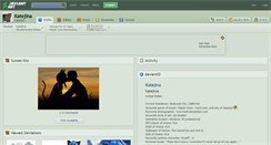 Desktop Screenshot of katejina.deviantart.com