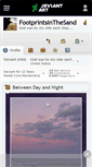 Mobile Screenshot of footprintsinthesand.deviantart.com