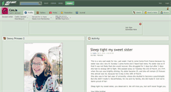 Desktop Screenshot of ceeja.deviantart.com