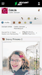 Mobile Screenshot of ceeja.deviantart.com
