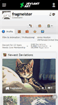 Mobile Screenshot of fragmeister.deviantart.com
