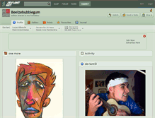Tablet Screenshot of beelzebubblegum.deviantart.com