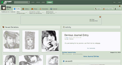 Desktop Screenshot of erisz.deviantart.com