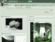 Tablet Screenshot of ben070.deviantart.com
