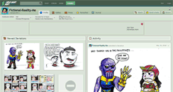 Desktop Screenshot of fictional-reality-me.deviantart.com