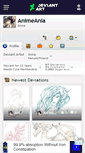Mobile Screenshot of animeania.deviantart.com