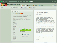 Tablet Screenshot of anything-traditional.deviantart.com