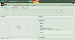 Desktop Screenshot of herz.deviantart.com