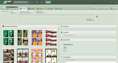 Desktop Screenshot of eljuanperez.deviantart.com