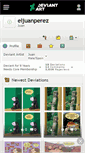 Mobile Screenshot of eljuanperez.deviantart.com
