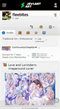 Mobile Screenshot of fleebites.deviantart.com