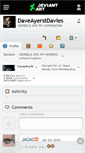 Mobile Screenshot of daveayerstdavies.deviantart.com