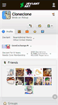 Mobile Screenshot of cloneclone.deviantart.com