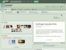Tablet Screenshot of cloneclone.deviantart.com