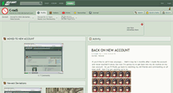 Desktop Screenshot of c-rads.deviantart.com