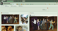 Desktop Screenshot of prettymountain.deviantart.com