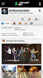 Mobile Screenshot of prettymountain.deviantart.com