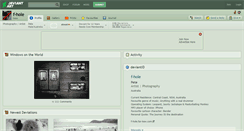 Desktop Screenshot of f-hole.deviantart.com