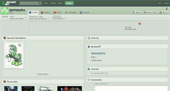 Desktop Screenshot of darthskyfire.deviantart.com