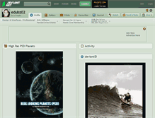 Tablet Screenshot of edubz02.deviantart.com