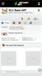 Mobile Screenshot of klc-base-art.deviantart.com