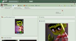 Desktop Screenshot of dreaz.deviantart.com