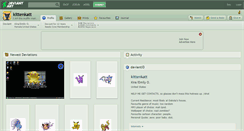 Desktop Screenshot of kittenkatt.deviantart.com