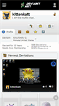 Mobile Screenshot of kittenkatt.deviantart.com