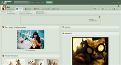 Desktop Screenshot of jru.deviantart.com