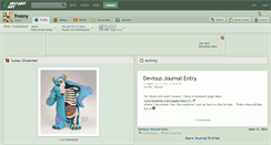 Desktop Screenshot of freeny.deviantart.com