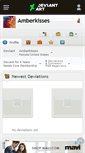 Mobile Screenshot of amberkisses.deviantart.com