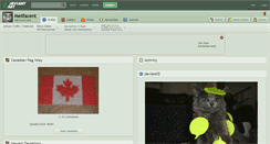 Desktop Screenshot of melifacent.deviantart.com